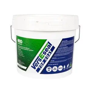 VersEseal White Top Coat – elastomeric paint designed for use over VersEseal Rapid Build for a bright, reflective finish.