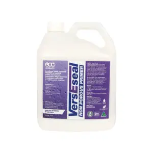 Container of VersEseal Non Porous Primer – surface primer for waterproofing applications.