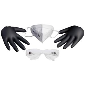 Safety Kit - Gloves, Safety Glasses & P2 Mask