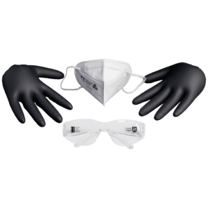 Safety Kit - Gloves, Safety Glasses & P2 Mask